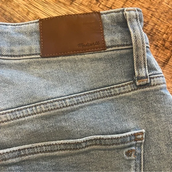 Madewell Light Wash Straight Leg Jeans - Picture 6 of 11